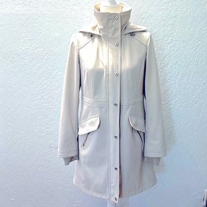 Karl Lagerfeld Off-White Trench Coat
